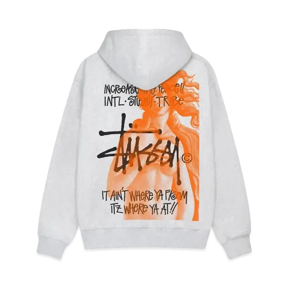Stussy IST Venus Zip Hoodie "Ash Heather"