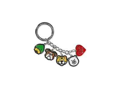 HUMAN MADE Animal Head Keycharm "Red"