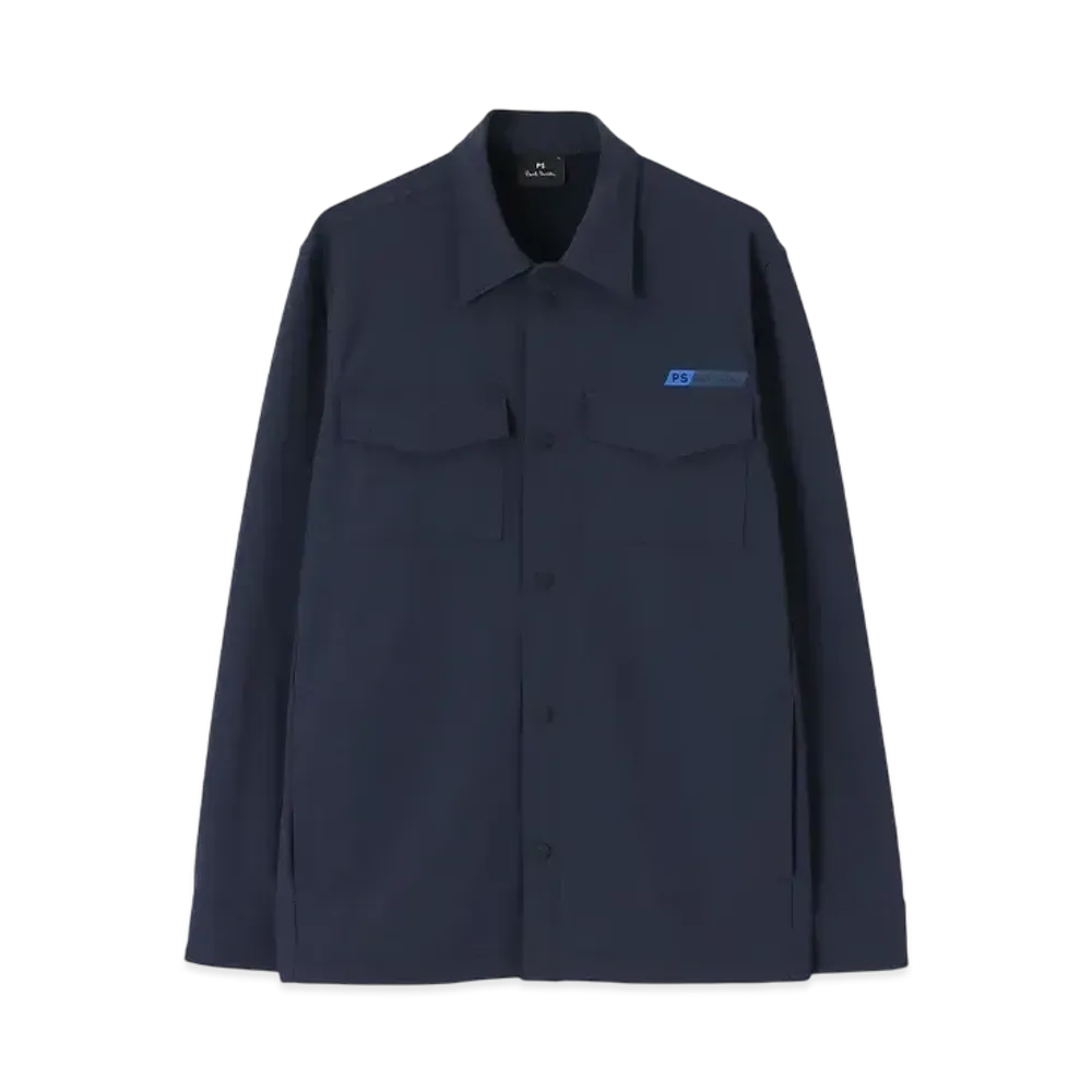 Paul Smith PS Logo Cut-And-Sew Blouson "DarkBlue"
