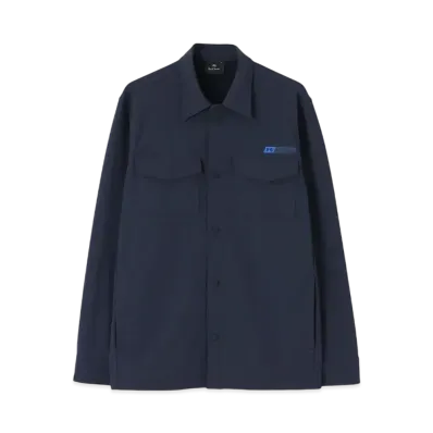 Paul Smith PS Logo Cut-And-Sew Blouson "DarkBlue"
