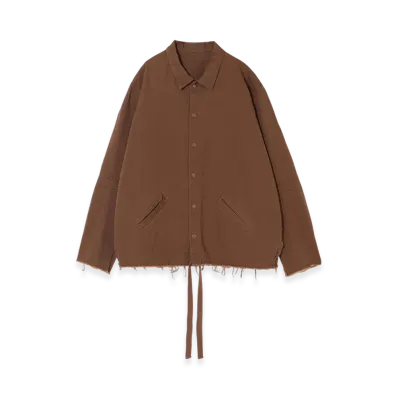 UNDERCOVER Cotton Coach Coat "Brown"