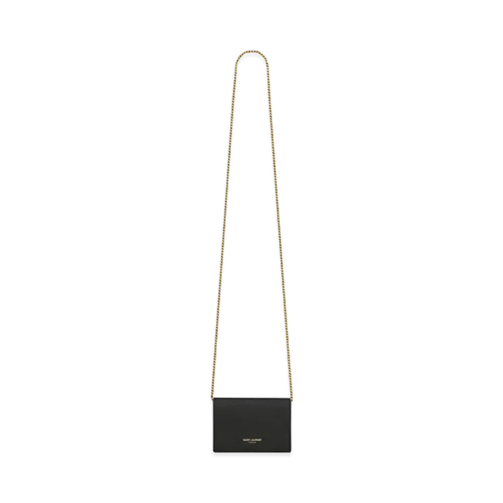 Saint Laurent Saint Laurent Paris Baby Flap Bag In Quilted Lambskin "Black"