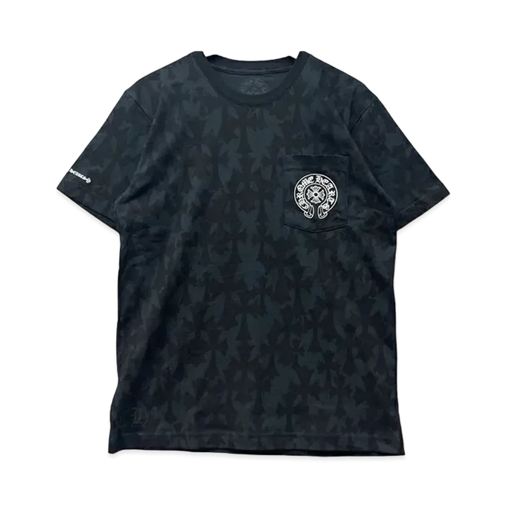Chrome Hearts Graveyard Cemetery Cross T-Shirt "Black"