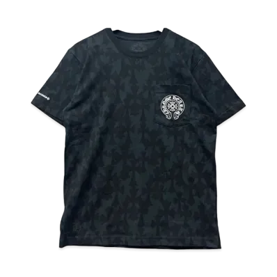 Chrome Hearts Graveyard Cemetery Cross T-Shirt "Black"