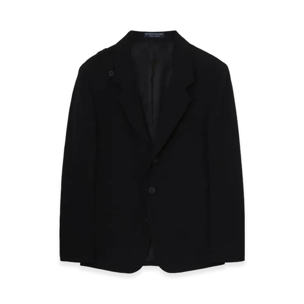 Yohji Yamamoto POUR HOMME Regulation Gabardine 5Buttons Jacket "Black"