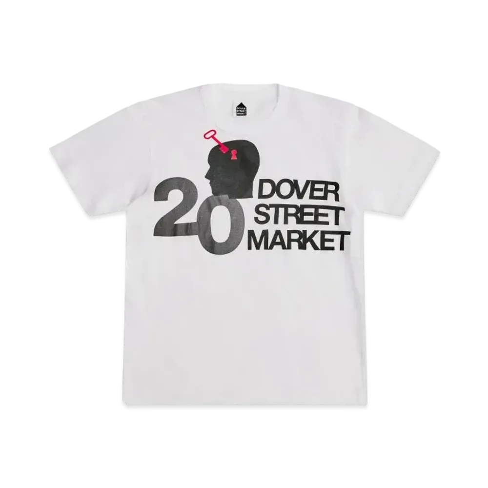 Dover Street Market London x Paul Harnden Shoemakers 20th Anniversary Tee "White"