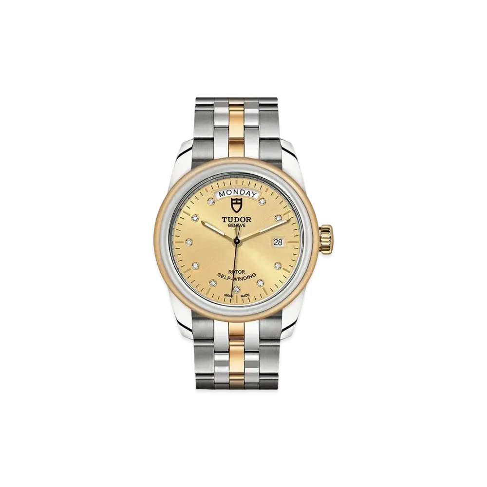 TUDOR GLAMOUR DATE + DAY