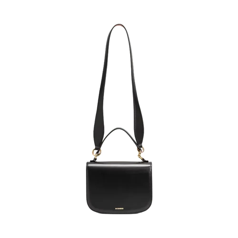 Jil Sander mini Halo Shoulder Bag "Black"