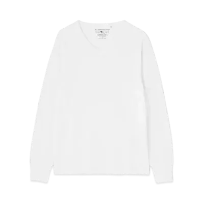 AVIREX Daily Wear Thermal L/S T-Shirt "White V"