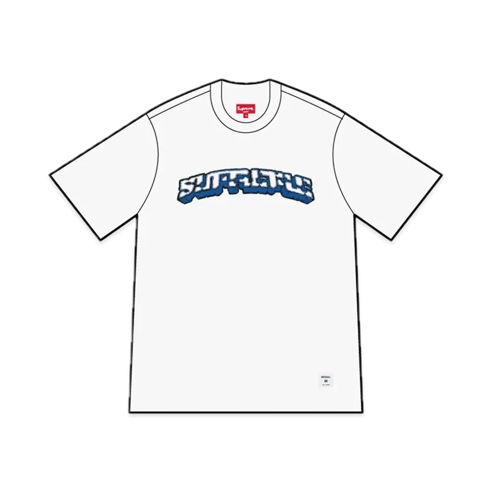 シュプリーム ブロック アーチ エスエス トップ "ホワイト"