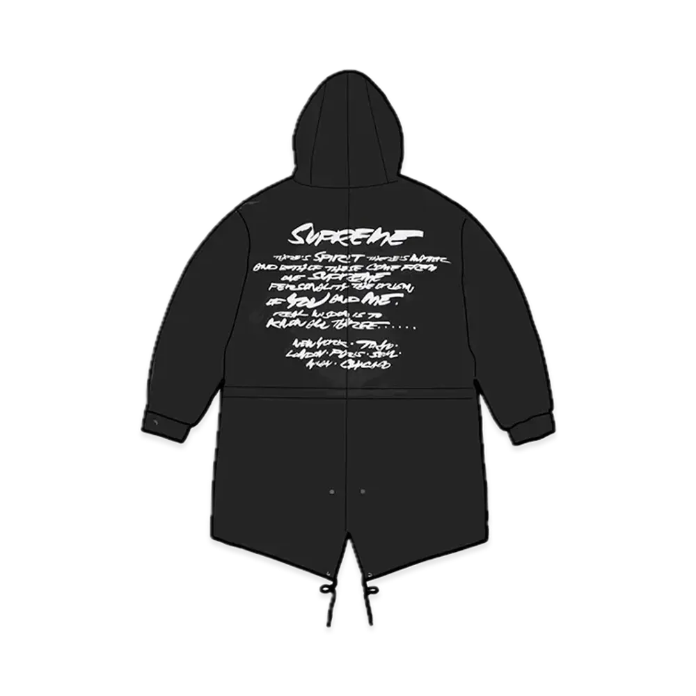 Supreme Futura Fishtail Parka "Black"