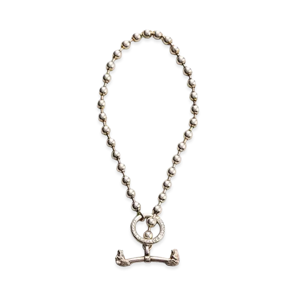 NICENESS B.Cave Sterling Silver Ball Chain Bracelet "Silver"
