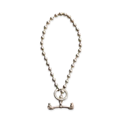 NICENESS B.Cave Sterling Silver Ball Chain Bracelet "Silver"
