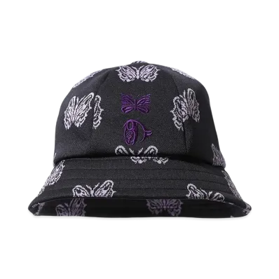 NEEDLES x KAE TANAKA Bermuda Hat Poly Jacquard "Black"