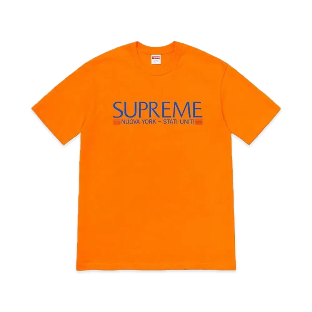 Supreme Nuova York Tee "Orange"