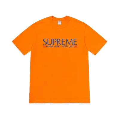 Supreme Nuova York Tee "Orange"