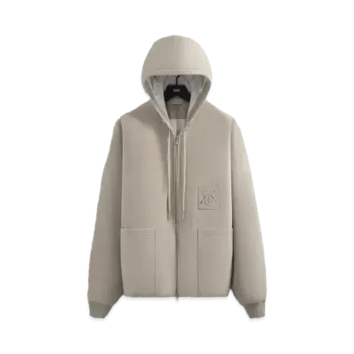 Kith Puffed Suede Jaysen Hoodie "Session"