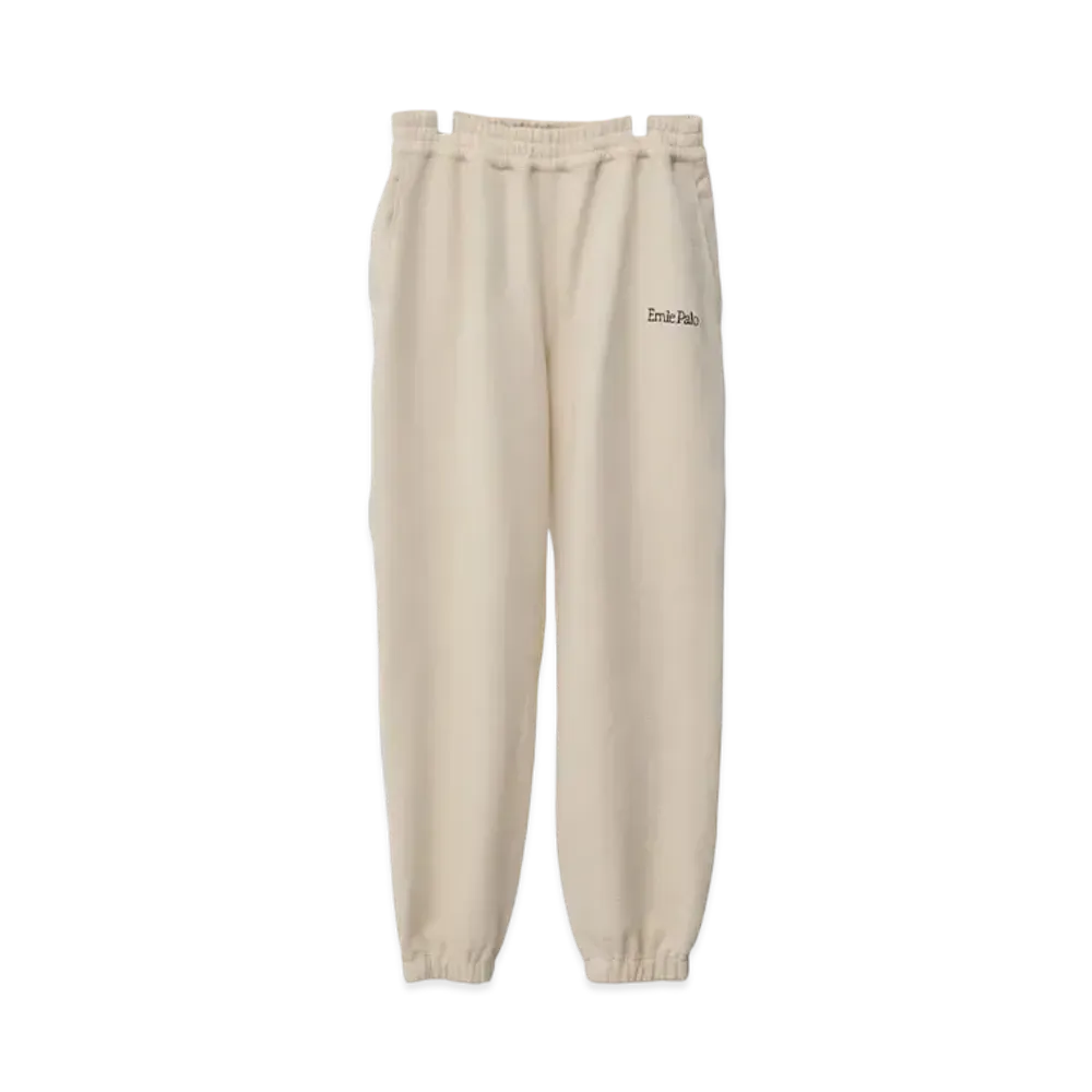 Ernie Palo Sweat Pants "Ivory"