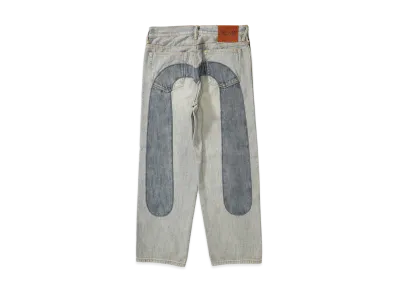PALACE x EVISU P90 Baggy Jean "Reverse Indigo"