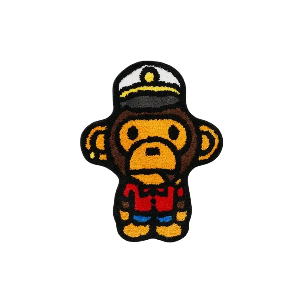 A BATHING APE x Bored Ape Yacht Club Rug "Multi"