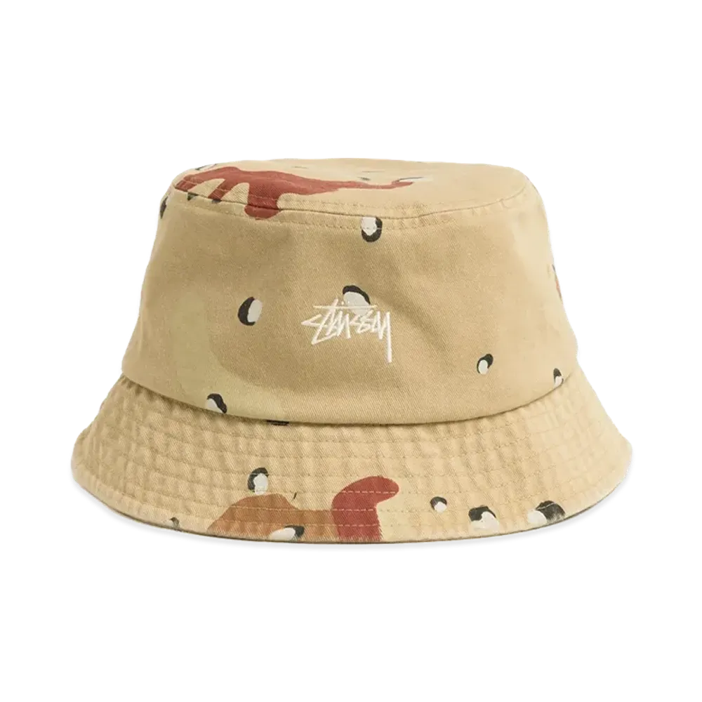 Stussy Stock Bucket Hat "Desert Camo"