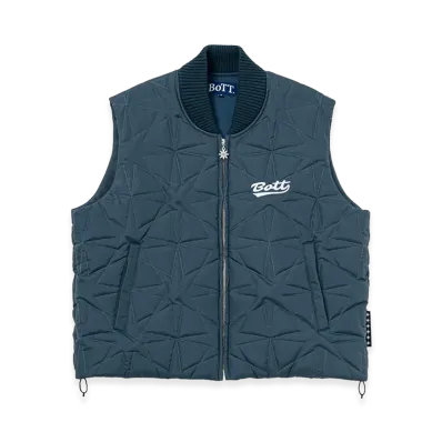 BoTT Sparkle Quilted Vest "Teal"