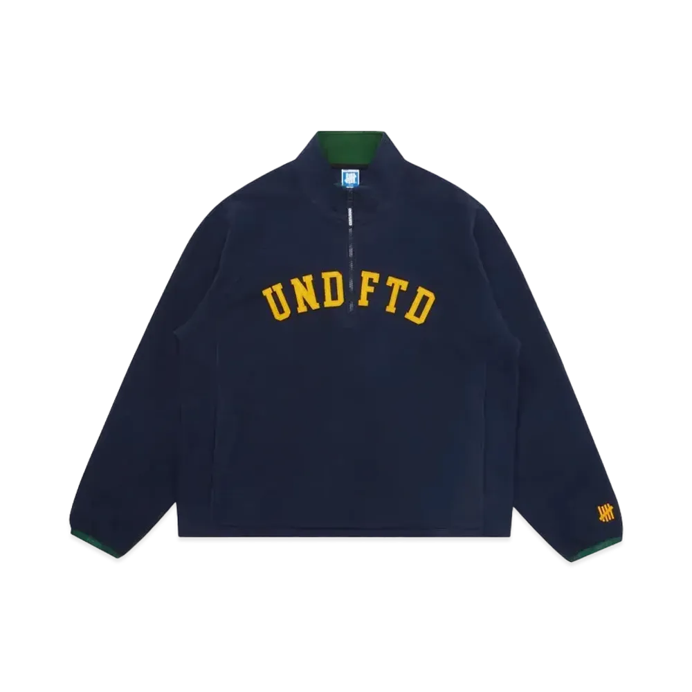 UNDEFEATED Arch Half Zip "Navy"