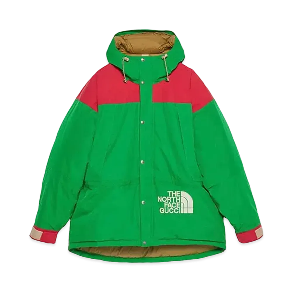 Gucci x The North Face 96 MOUNTAIN GUIDE DOWN JACKET "Green"