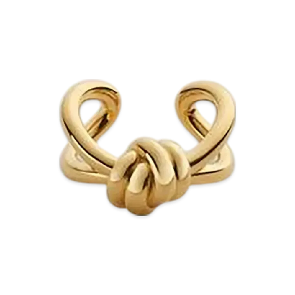 Bottega Veneta Knot Ring "Yellow Gold"