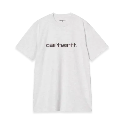Carhartt WIP S/S Script T-Shirt "Ash Heather/Rondo"