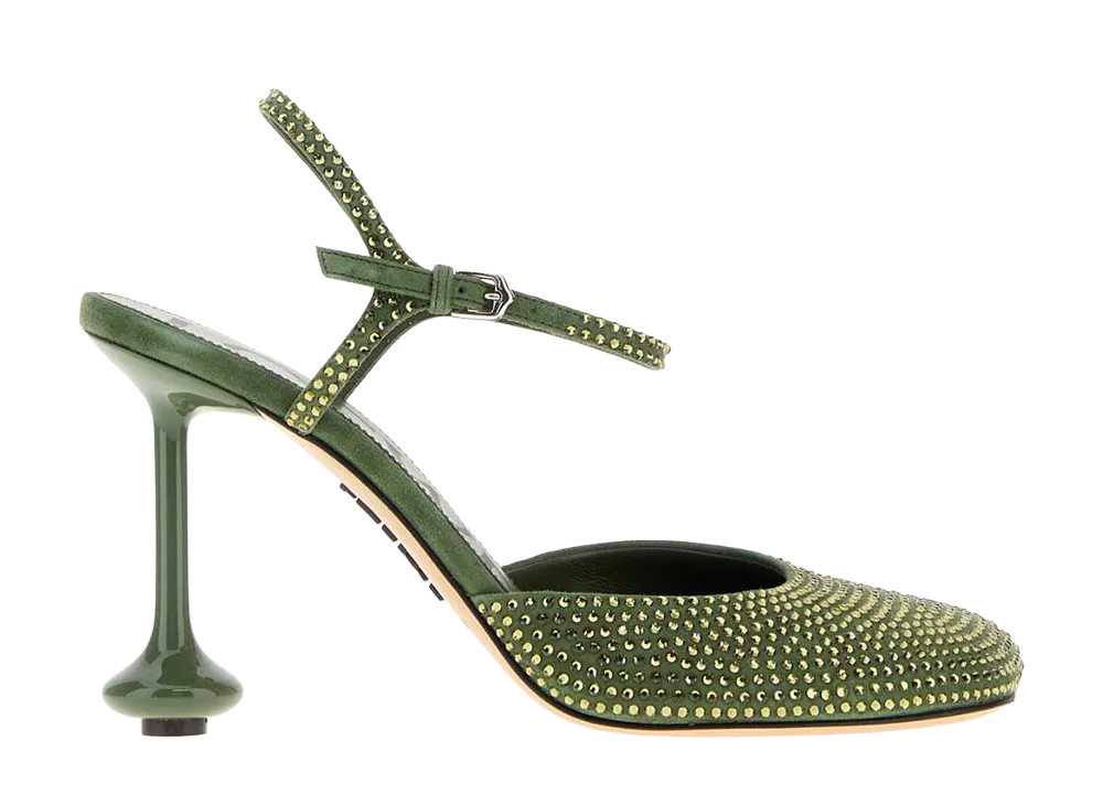 LOEWE Women's Toy Pumps "Green"