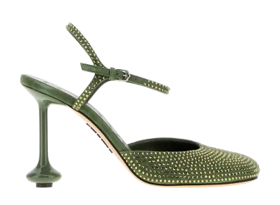LOEWE Women's Toy Pumps "Green"