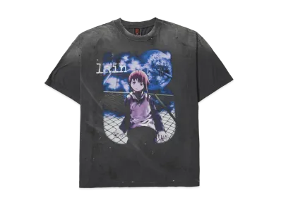 SAINT Mxxxxxx x serial experiments lain x GEEKS RULE Tee "Black"