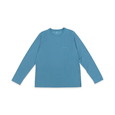 mont-bell Women's WIC. Long Sleeve T-Shirt "Blue Green"
