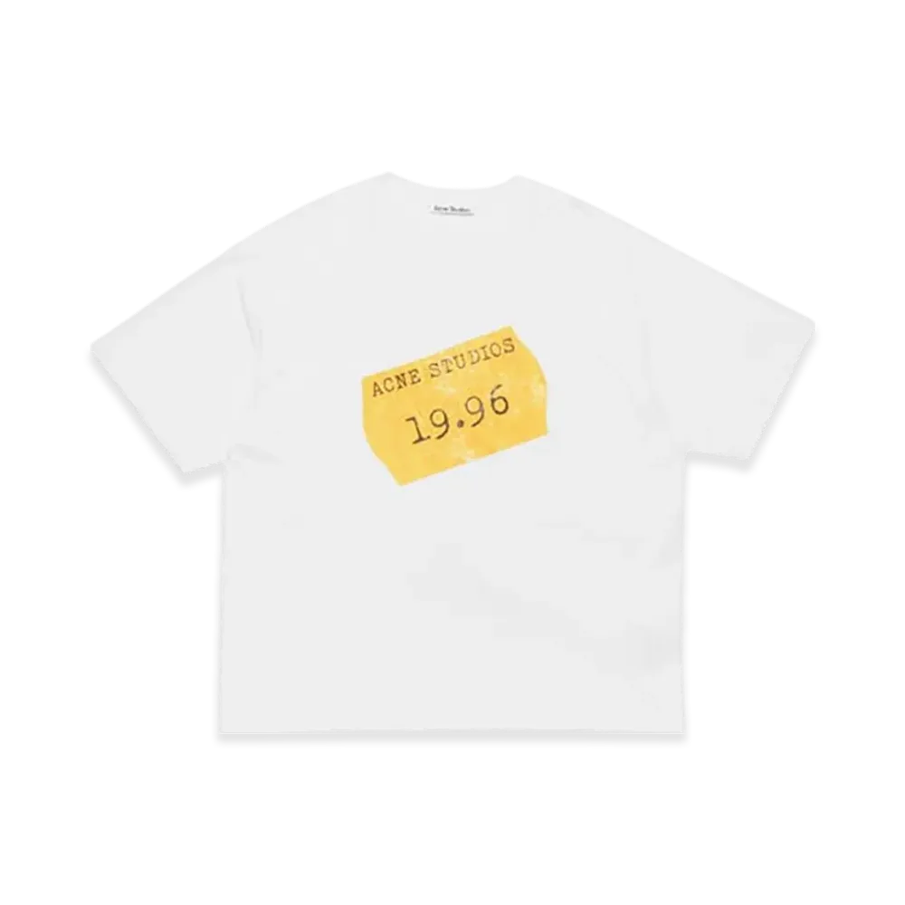 Acne Studios Logo T-Shirt "Optic White"