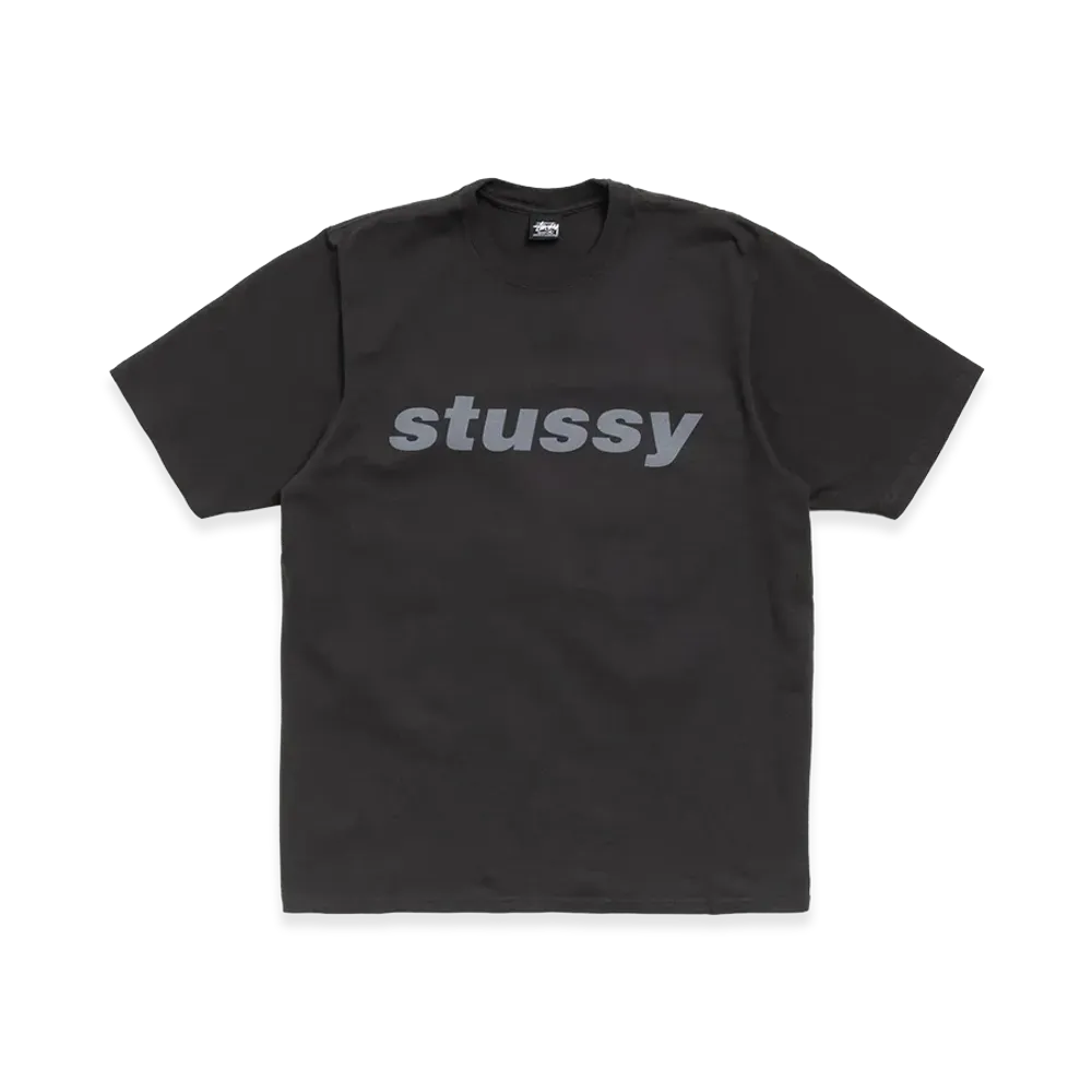Stussy Shark Tee Pigment Dyed "Faded Black"