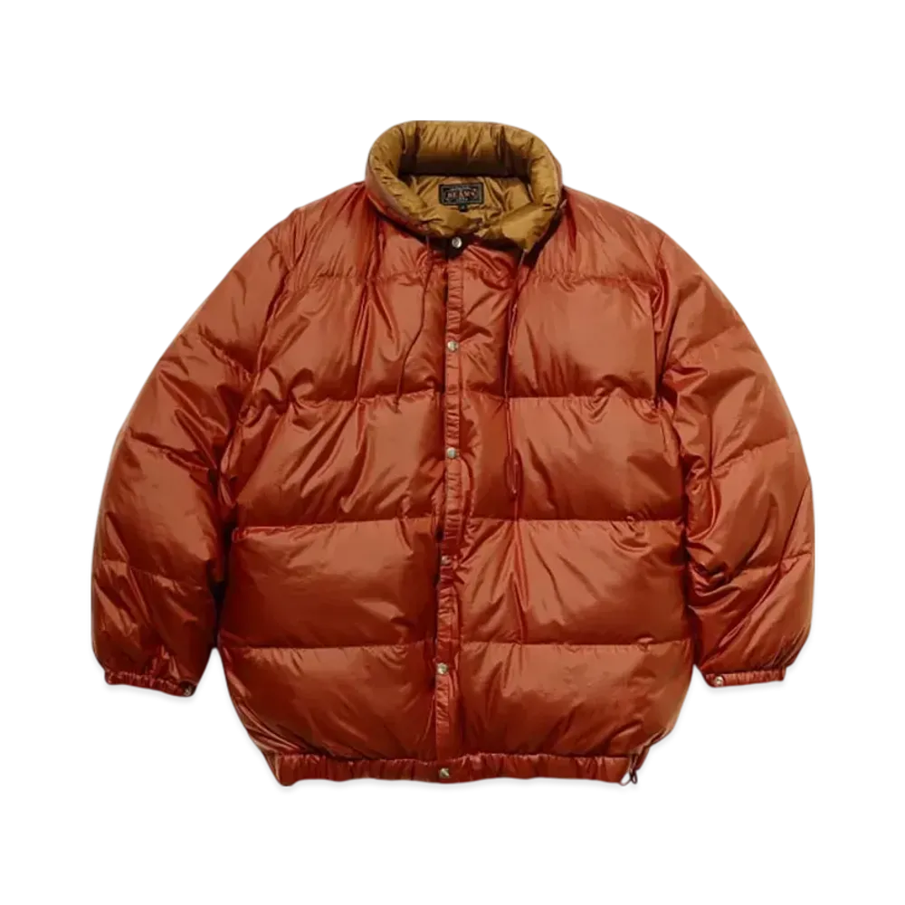 BEAMS Expedition Down Jacket "Orange"