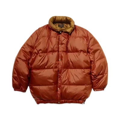 BEAMS Expedition Down Jacket "Orange"