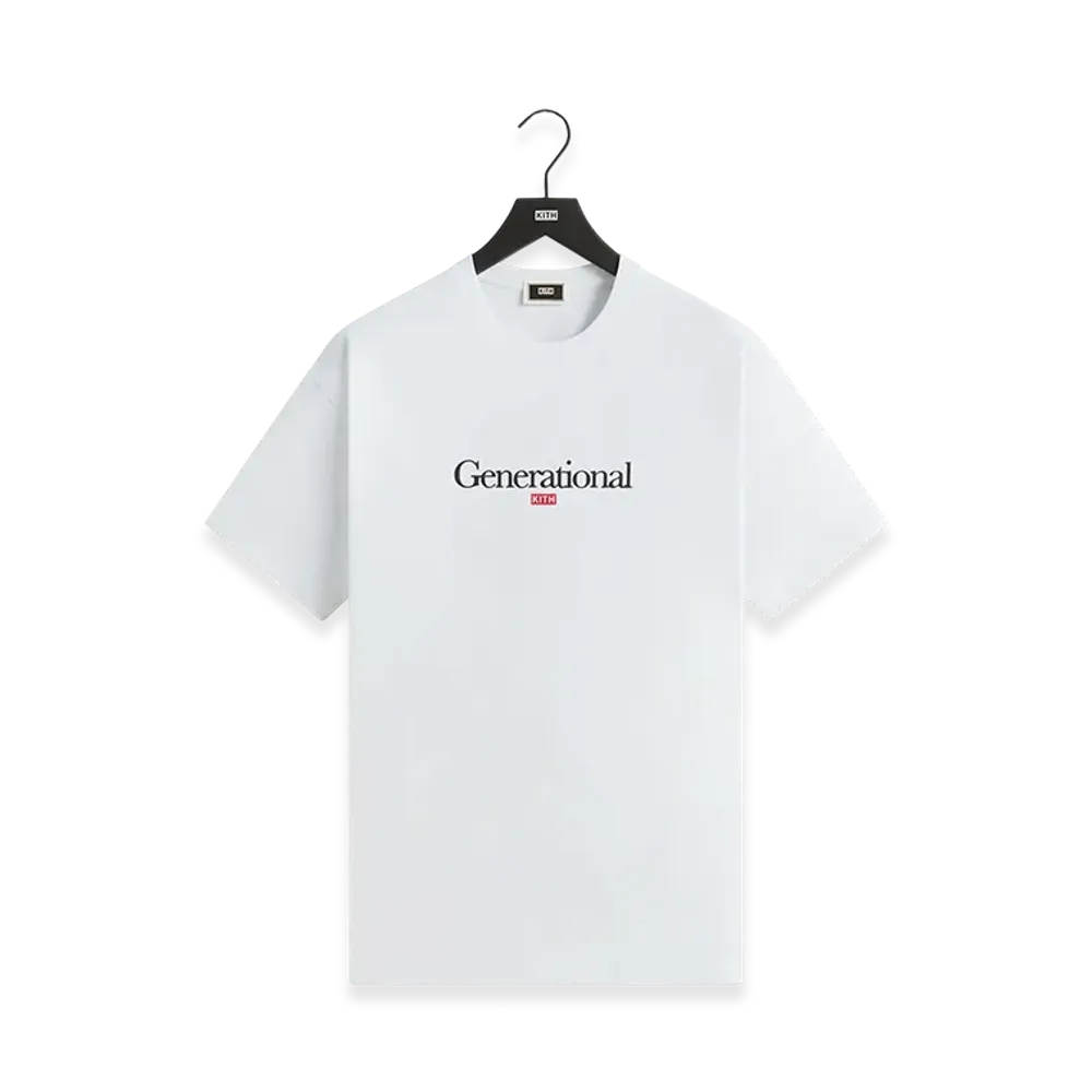 Kith Generational Quote Tee "White"