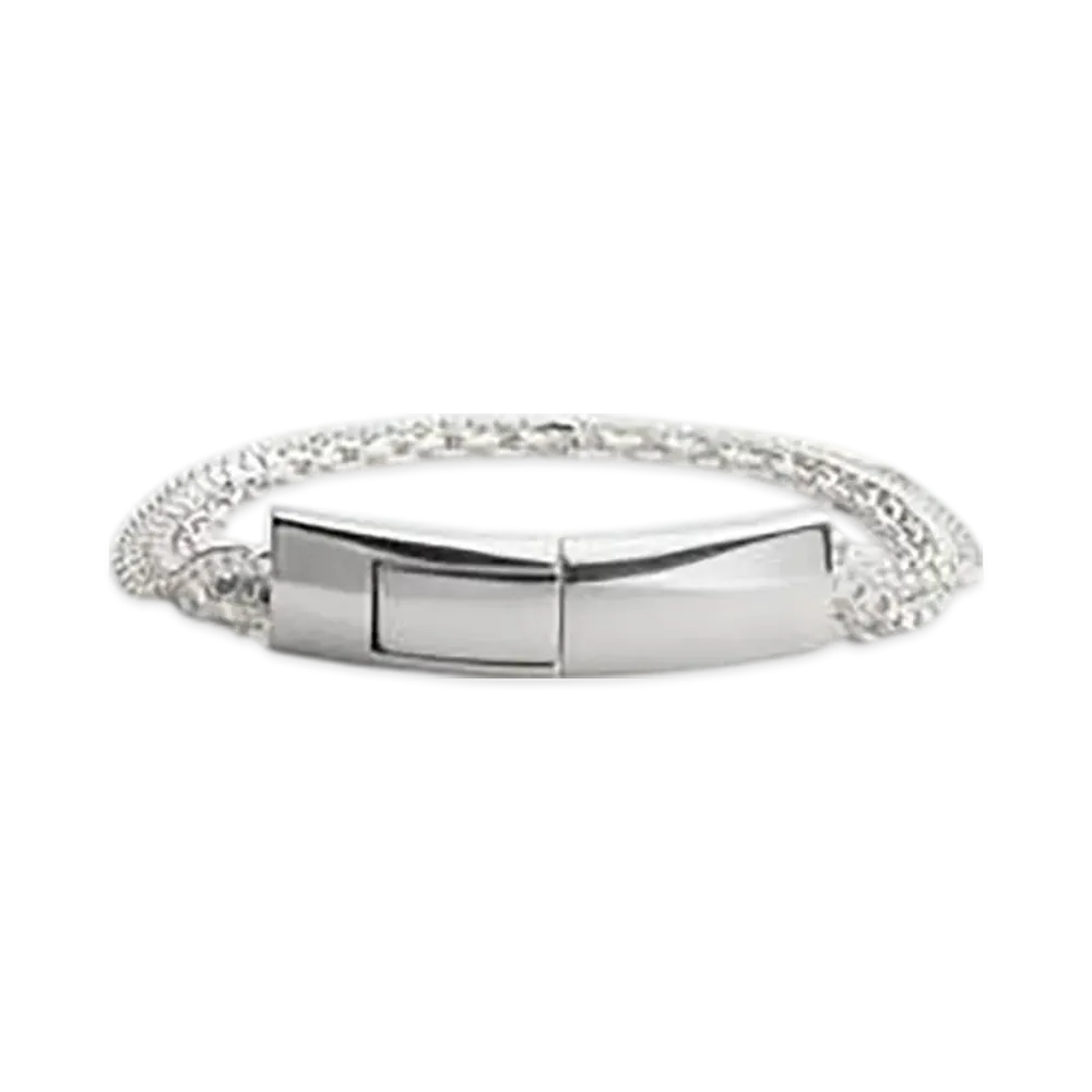 Bottega Veneta Detail Chain Bracelet "Silver"
