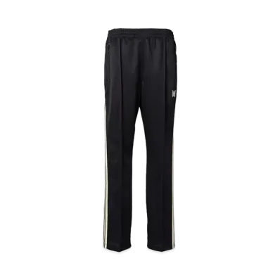 Needles x STUDIOUS Narrow Track Pant - Poly Smooth "Black"