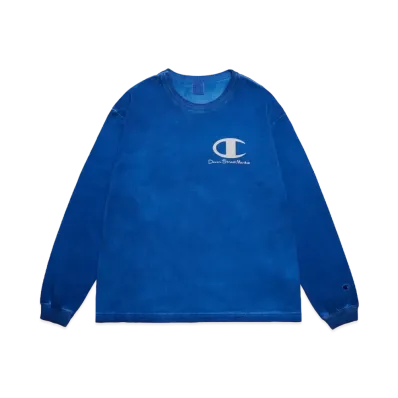 Champion x DSMG Long Sleeve T-Shirt "Blue"