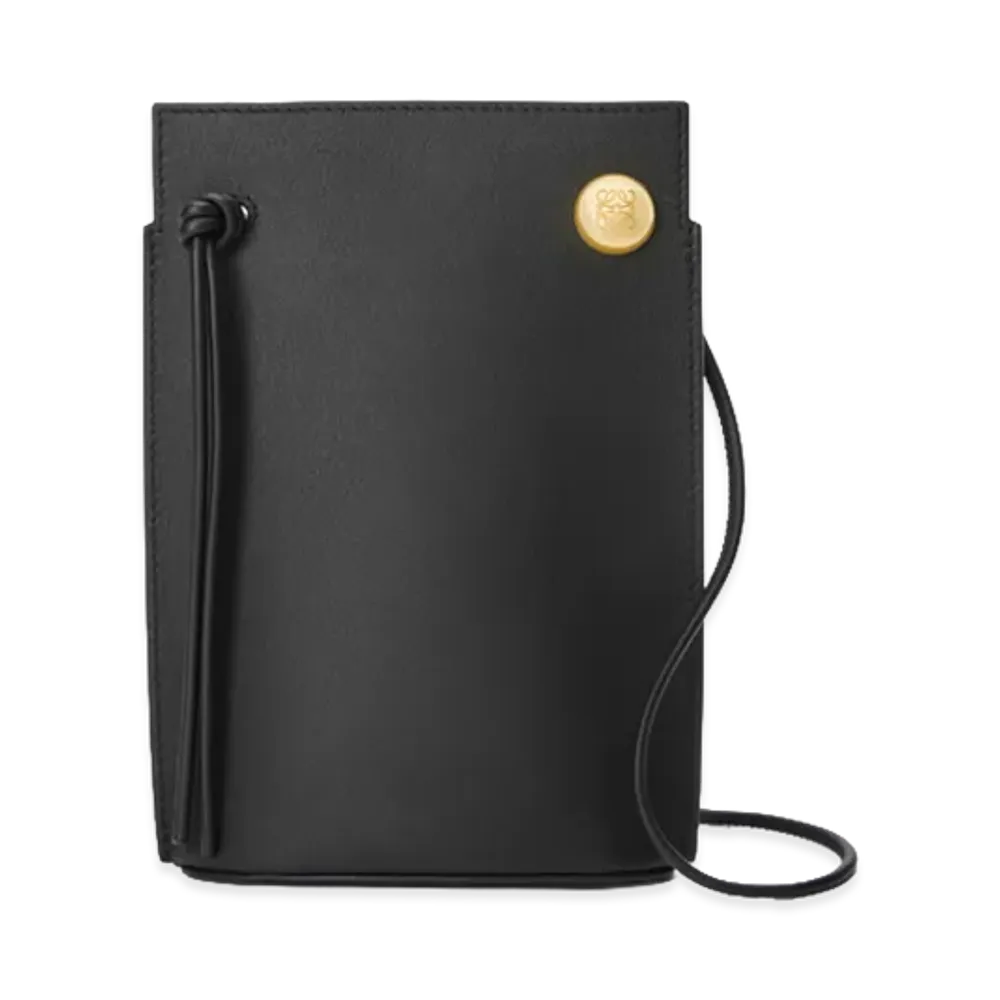 LOEWE Pebble Dice Pocket "Black"