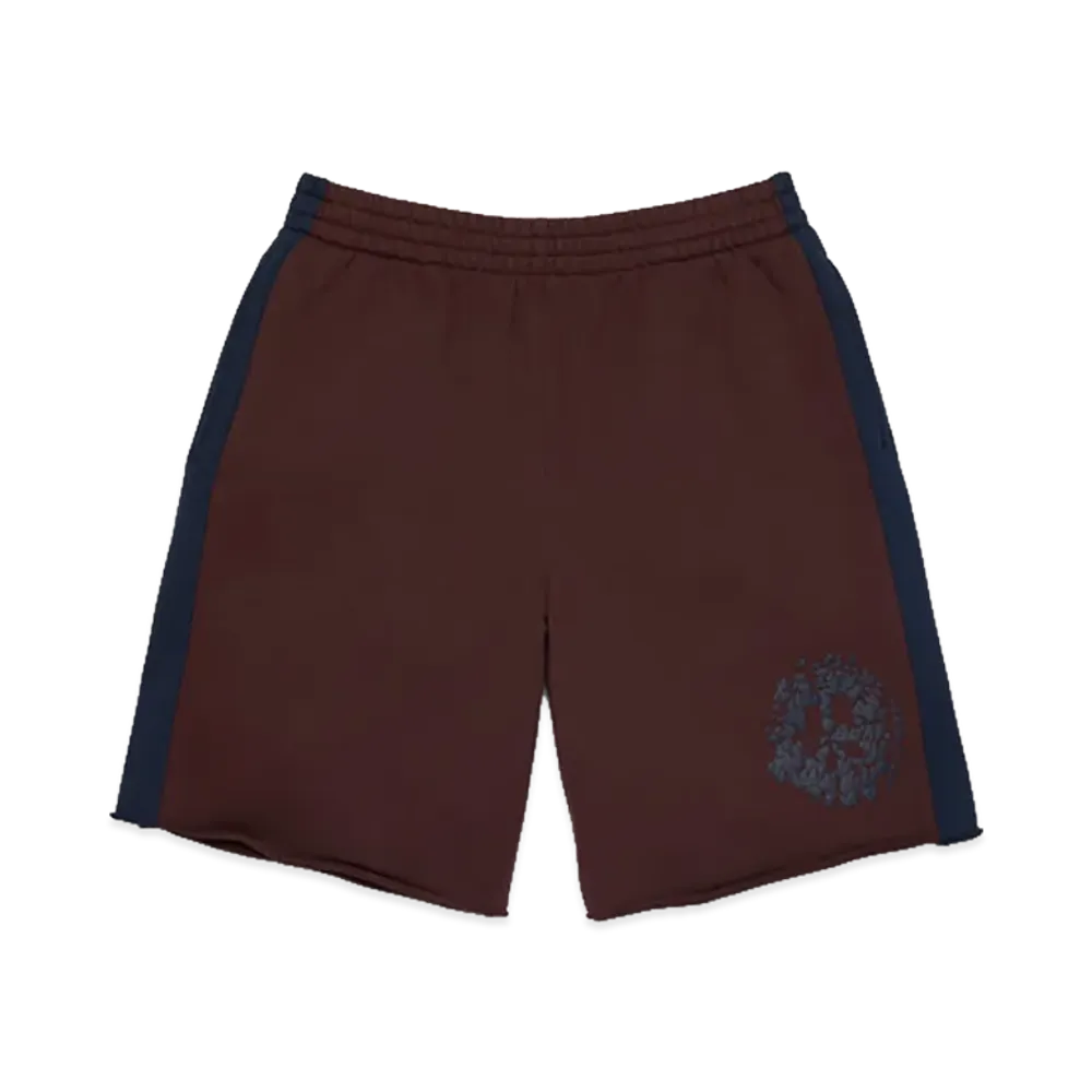 DENIM TEARS Denim U Paneled Sweatshort "Brown"