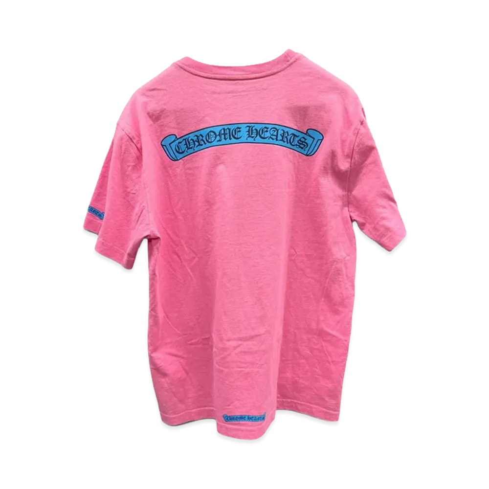 Chrome Hearts That Group Scroll T-Shirt "Pink"