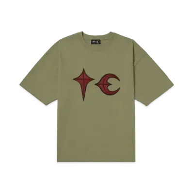 THUG CLUB Rock T-Shirt "Khaki"