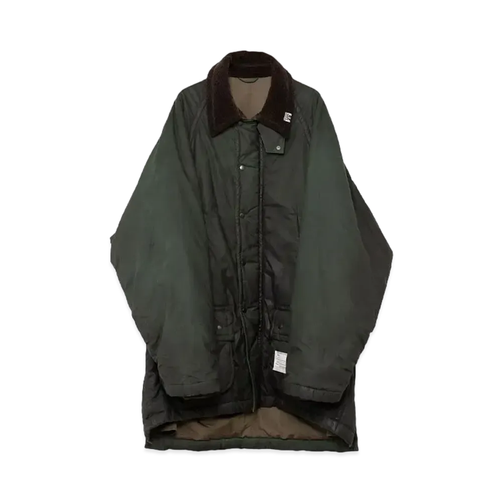 Maison MIHARA YASUHIRO Oiled Puffer Jacket "Green"
