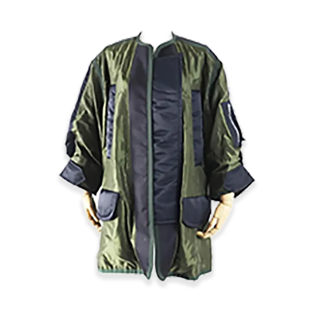 sacai Quilted Jacket "Khaki/Black"