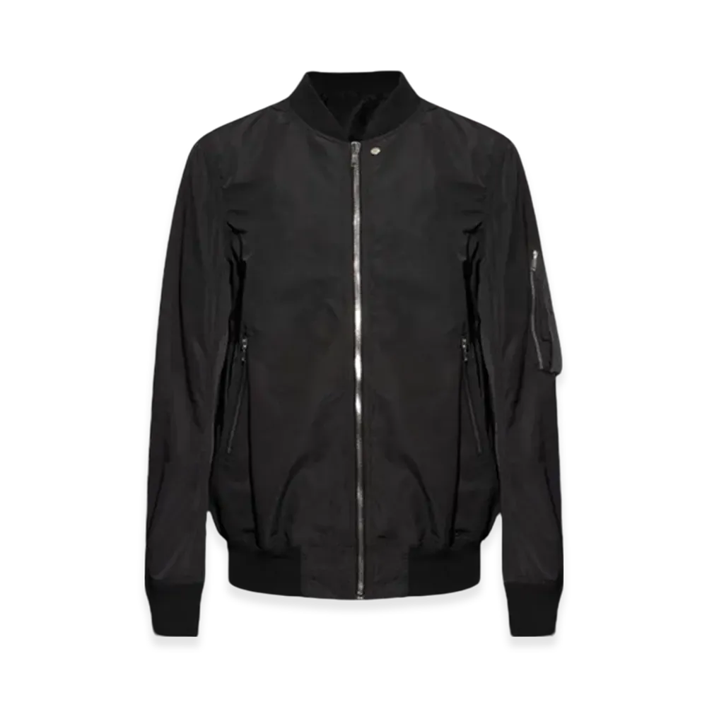 Rick Owens Hollywood Classic Flight Jacket "Black"