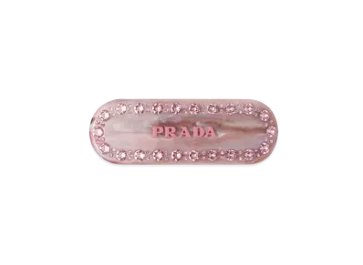 PRADA Plex Hair Clip "Pink"